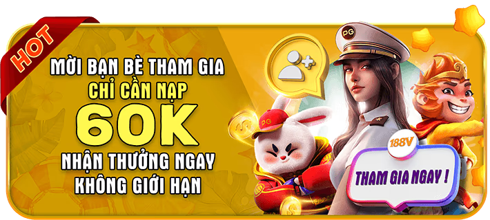 188v thưởng không giới hạn