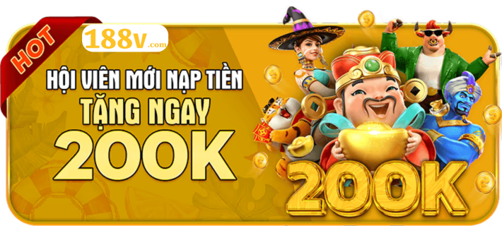 thưởng nạp hội viên mới 188v